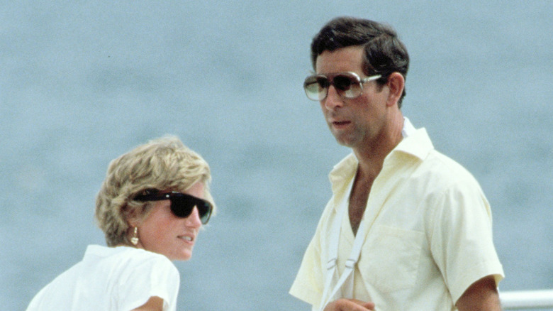 Diana, Charles in Mallorca