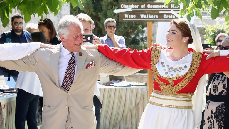 Prince Charles in Greece