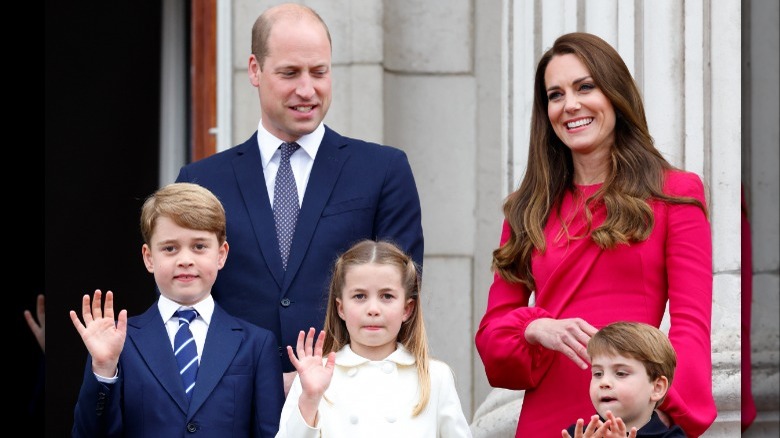 Prince William, Kate Middleton and children