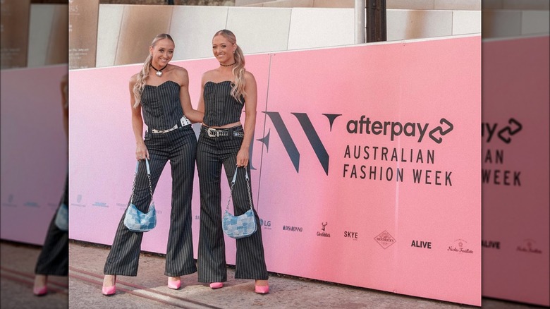 Rybka twins at Australia Fashion Week 