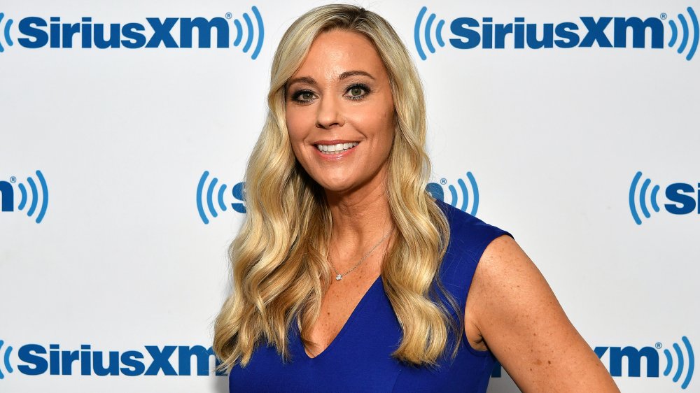 Kate Gosselin smiling at SiriusXM Studios