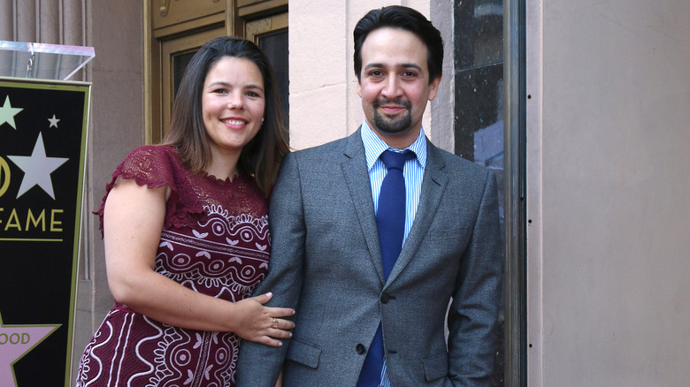 Vanessa Nadal and Lin-Manuel Miranda