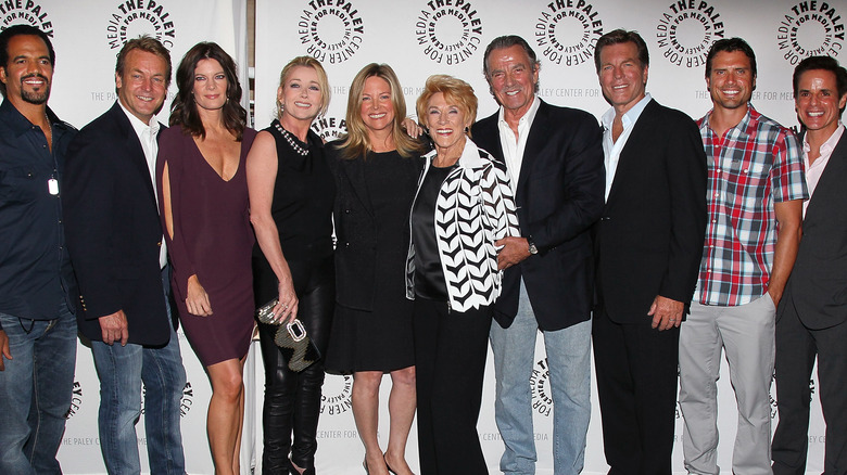 Several members of "The Young and the Restless" cast