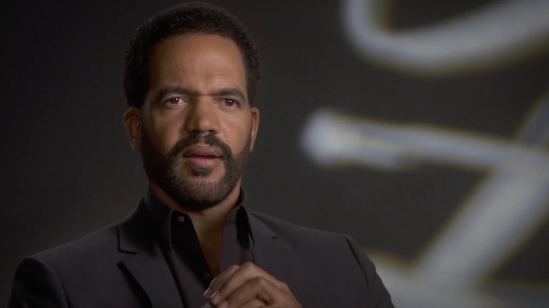 Kristoff St. John folded hands