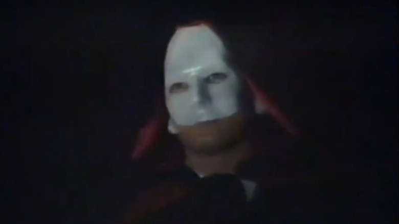 The Salem Strangler wearing a mask