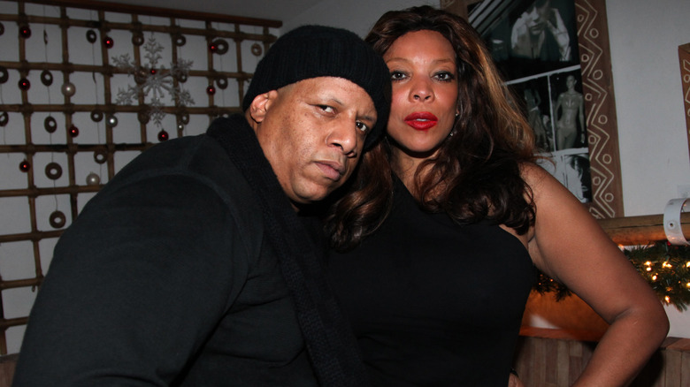 Wendy Williams and ex, Kevin Hunter, posing