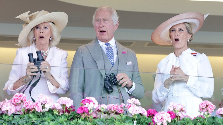 Queen Camilla, King Charles, and Duchess Sophie