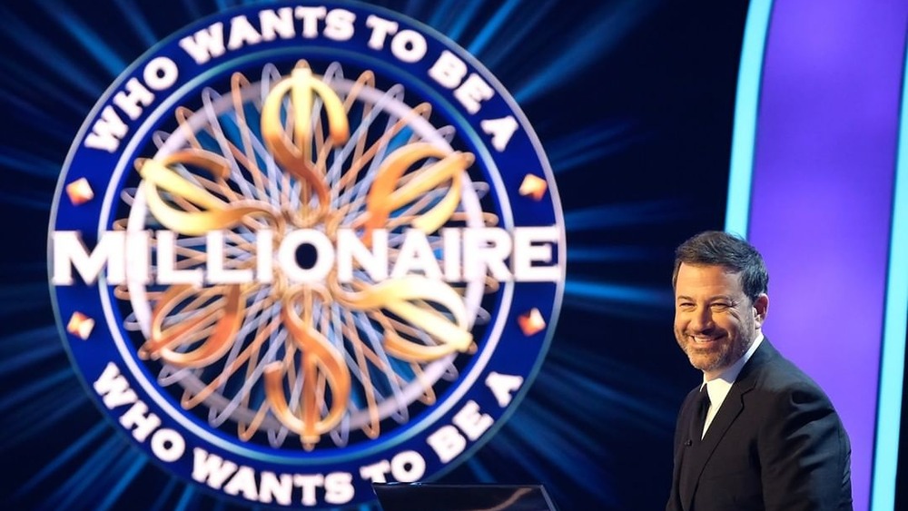 Jimmy Kimmel hosting Who Wants to be a Millionaire