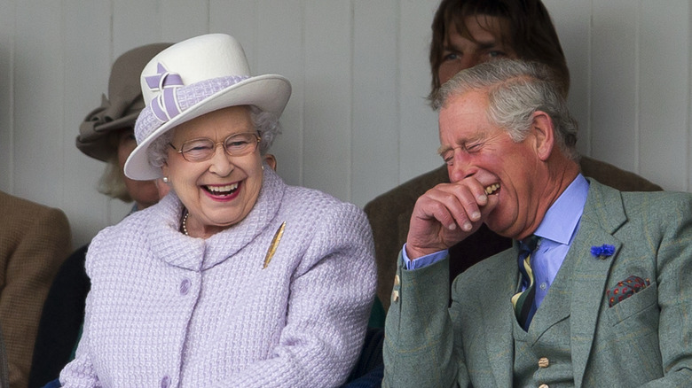 Queen Elizabeth II and King Charles III 