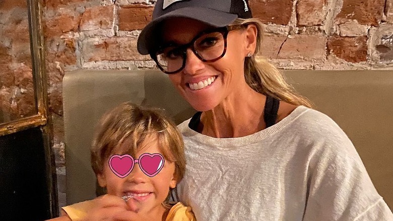 Nicole Curtis and son, Harper