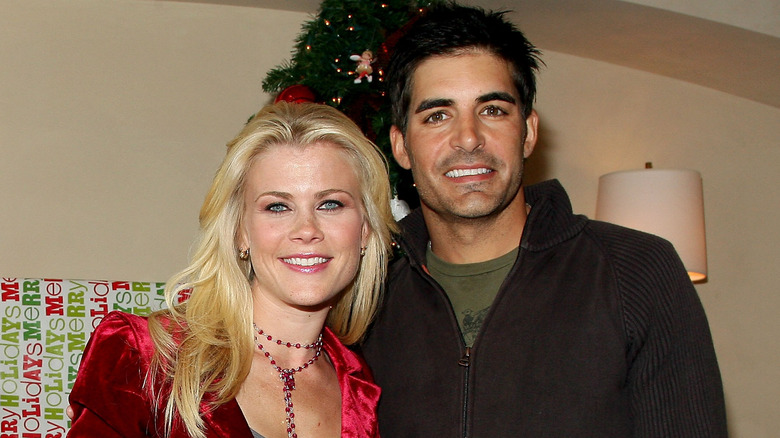 Galen Gering and Alison Sweeney pose for a photo together. 