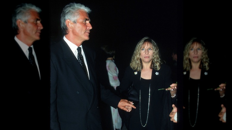 James Brolin Barbra Streisand holding hands