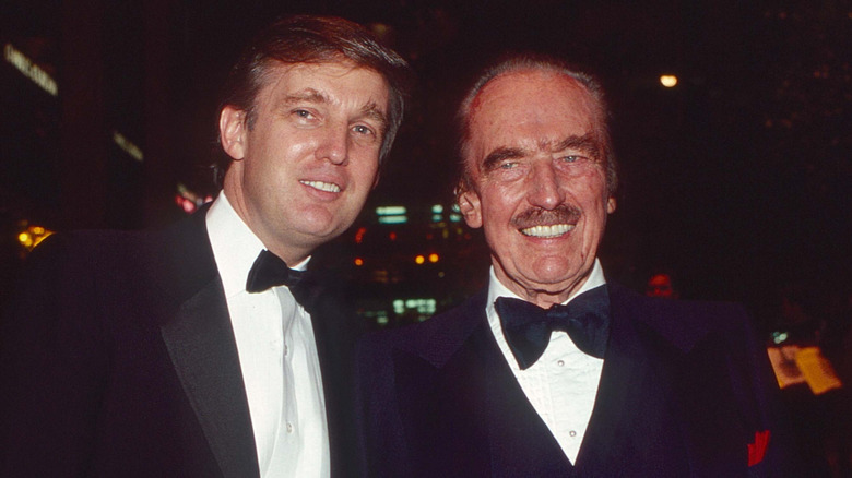 Donald Trump and his father, Fred Trump Sr.