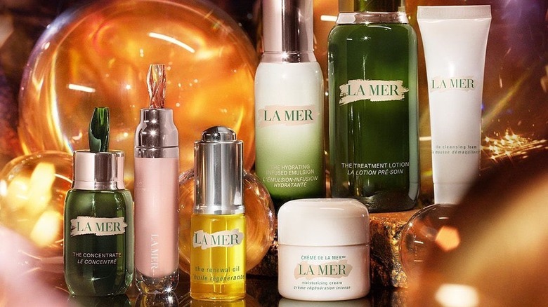 La Mer facial products collection