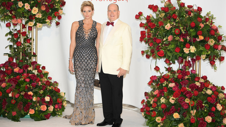 Princess Charlene and Prince Albert of Monaco