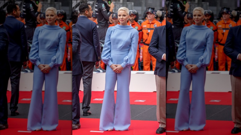 Princess Charlene at the Formula 1 Monaco Grand Prix