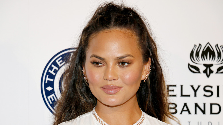 Chrissy Teigen at event 