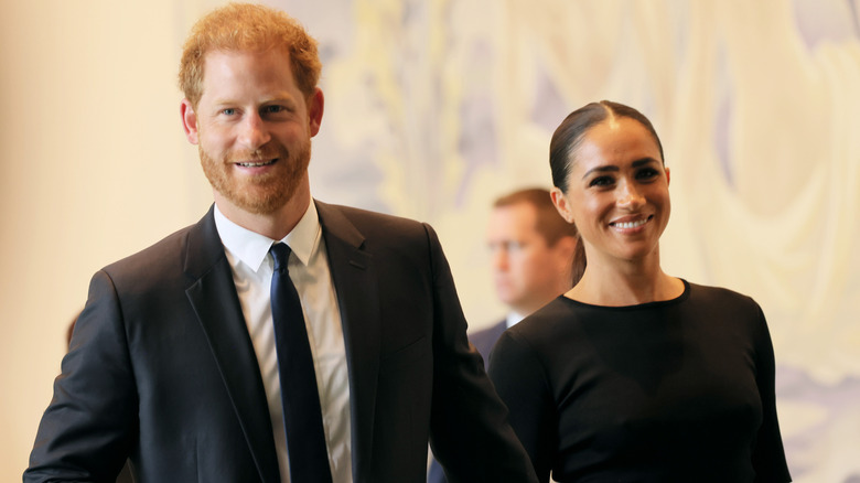 Harry and Meghan at the UN in 2022