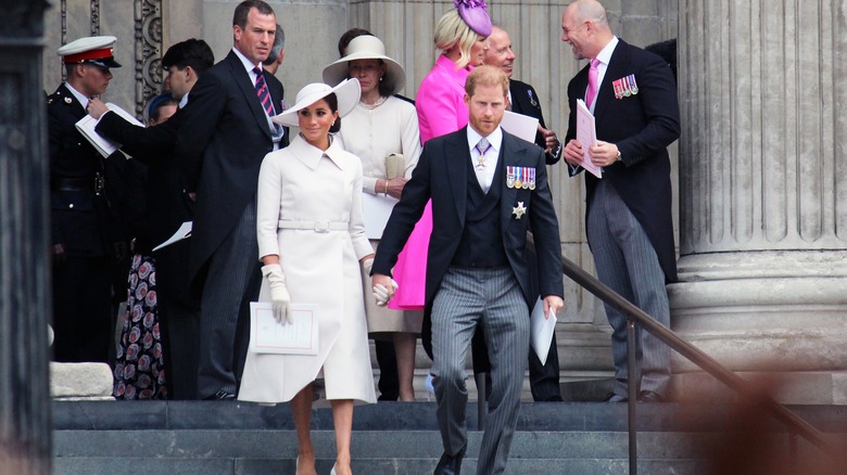 Harry and Meghan at Platinum Jubilee