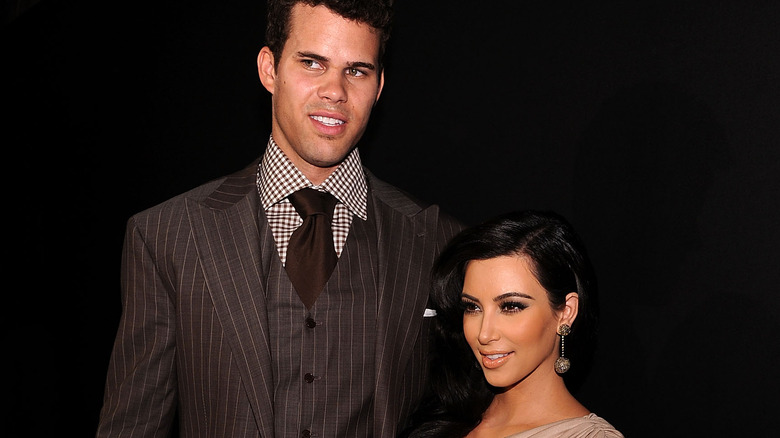 Kim Kardashian with Kris Humphries