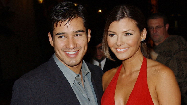 Mario Lopez with Ali Landry