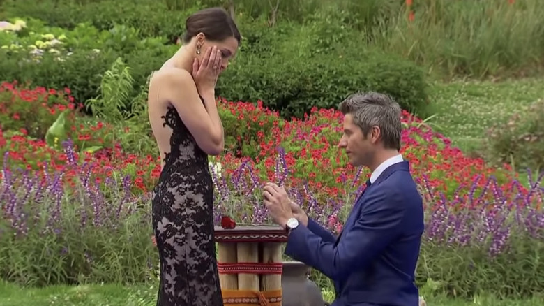 Bachelor Nation stars Arie Luynedyk and Becca Kufrin, who had a short engagement