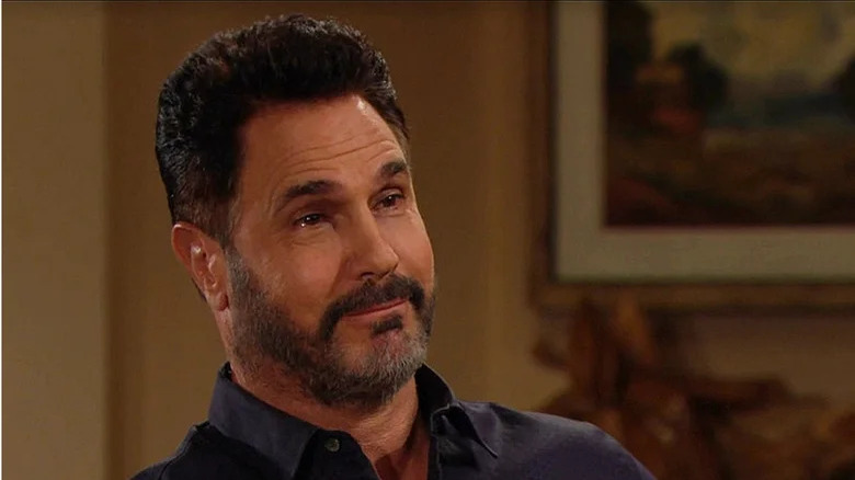 Don Diamont looking with tears in his eyes