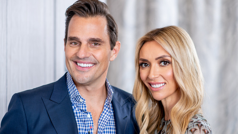 Bill and Giuliana Rancic smiling