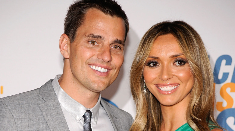 Bill and Giuliana Rancic smiling