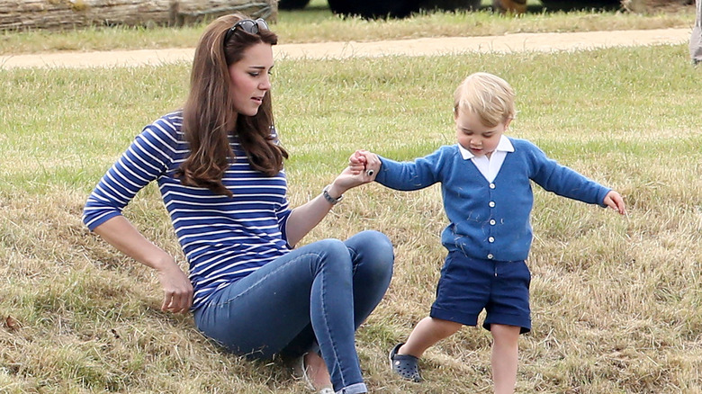 Kate Middleton and Prince George