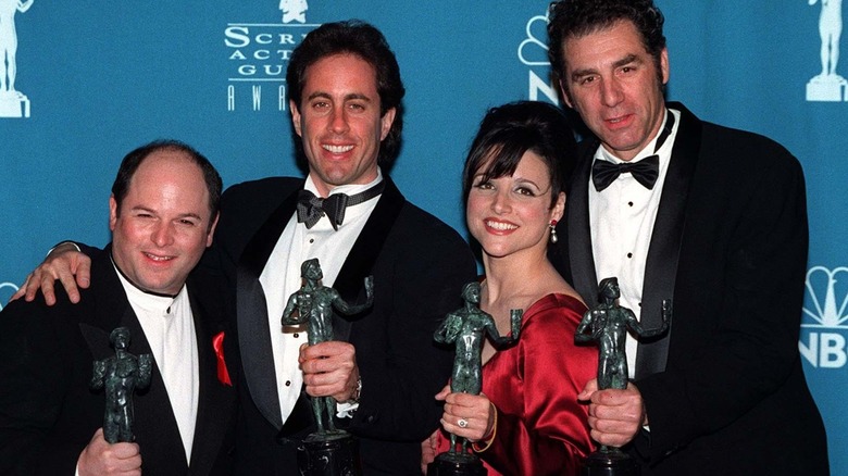 Seinfeld cast at awards ceremony