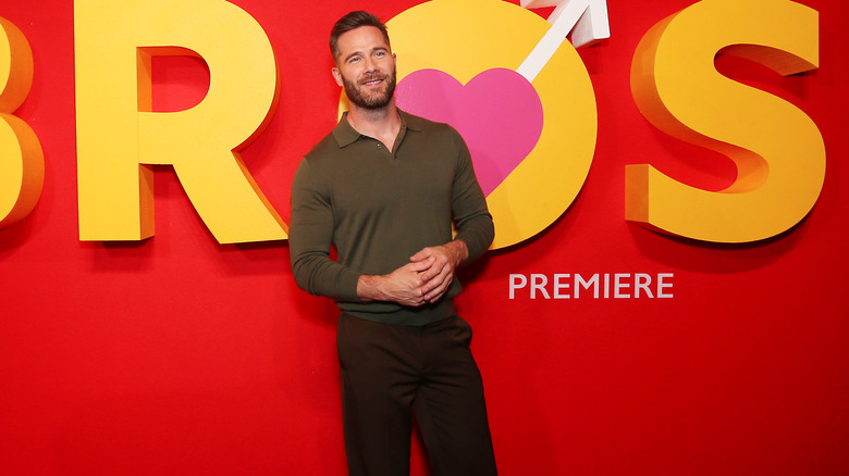 Luke Macfarlane at the Bros premiere