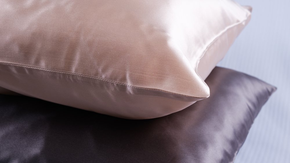 Silk pillows