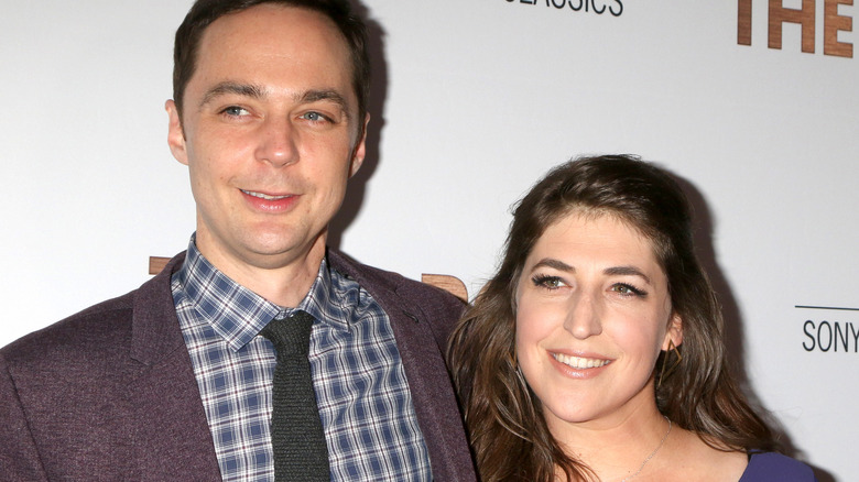 Jim Parsons and Mayim Bialik