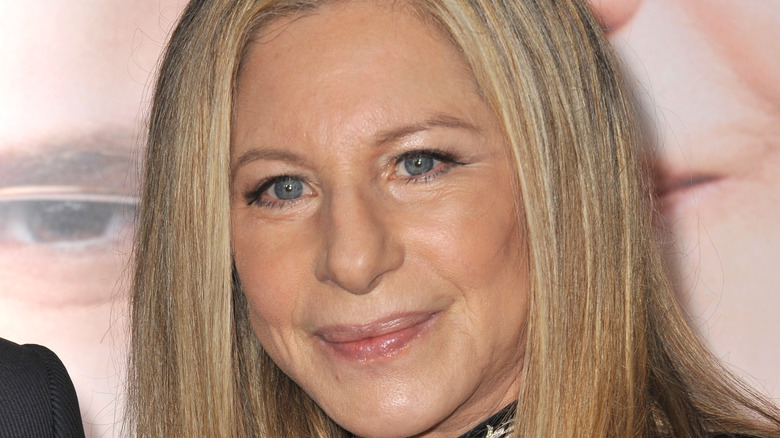 Barbra Streisand smiling