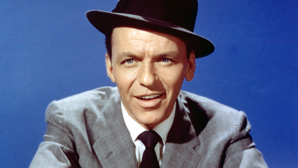 Frank Sinatra in a fedora