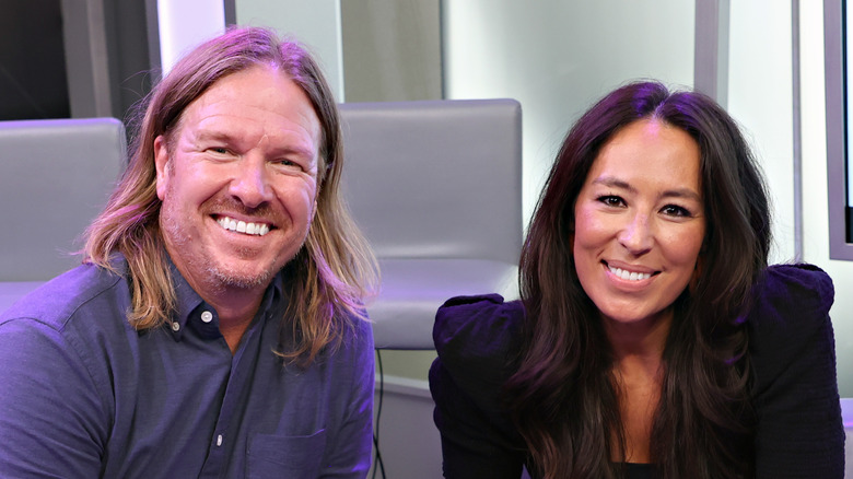 Chip and Joanna Gaines smiling