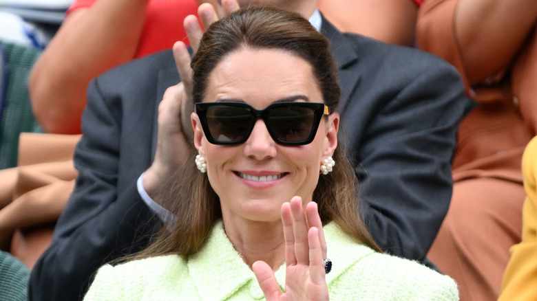 Kate Middleton at a Wimbledon game