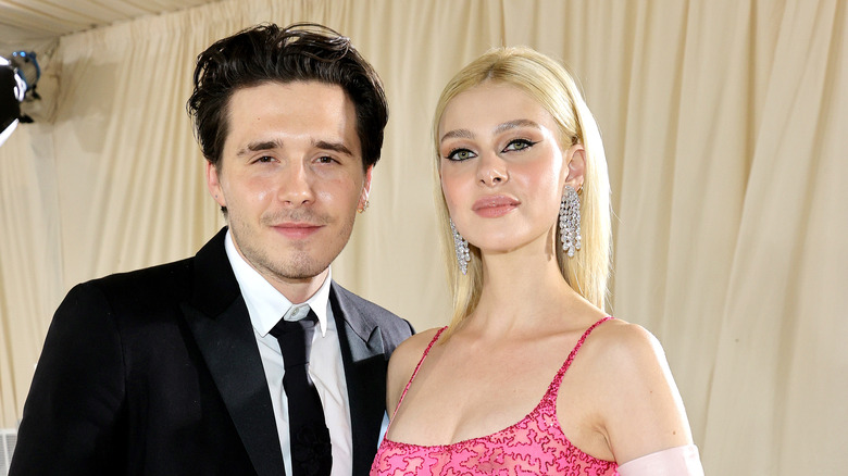 Brooklyn Beckham and Nicola Peltz on the red carpet