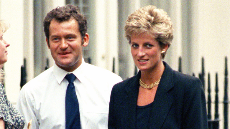 Diana and Paul Burrell