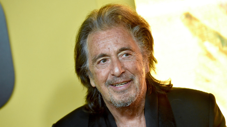 Al Pacino smiling