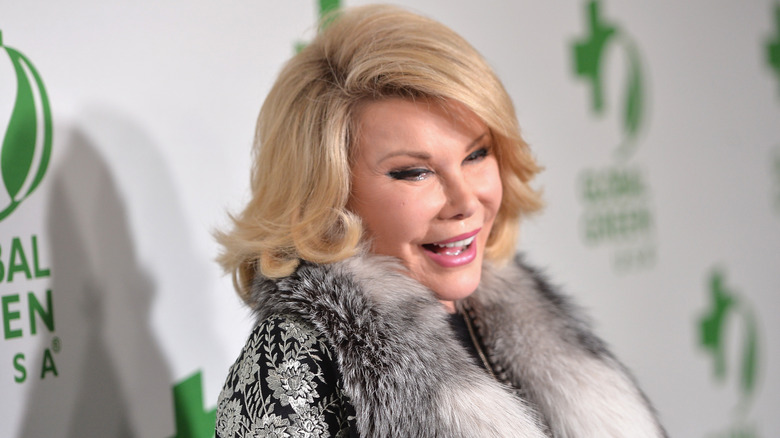 Joan Rivers laughing