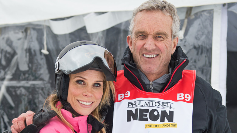 Cheryl Hines and Robert Kennedy Jr. 