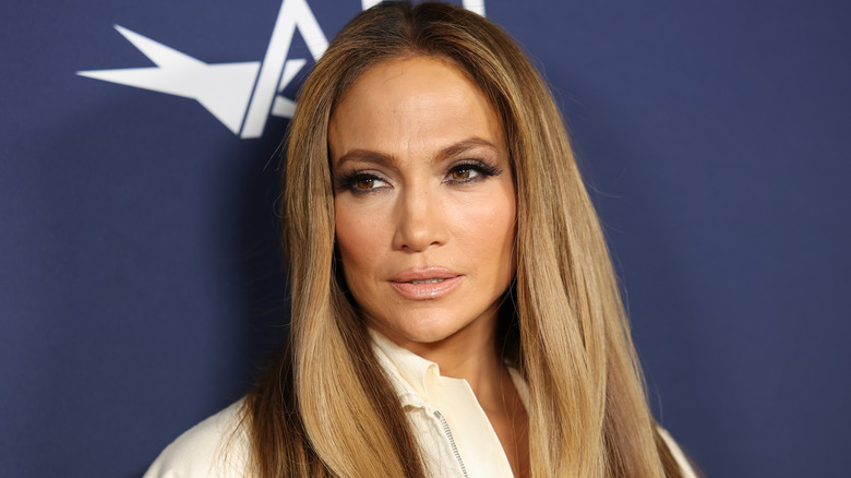 Jennifer Lopez posing at the 2024 AFI Fest at TCL Chinese 6 Theatres in October 2024