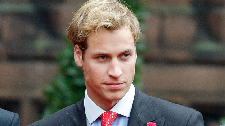 Prince William at wedding 