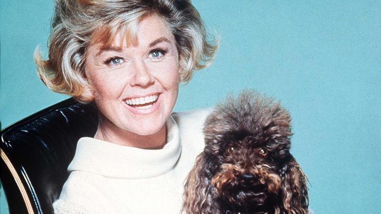 Doris Day and her dog