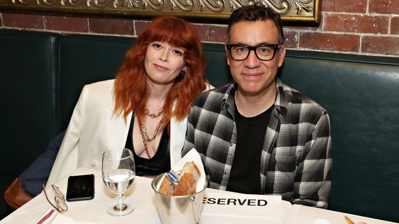 Natasha Lyonne with Fred Armisen