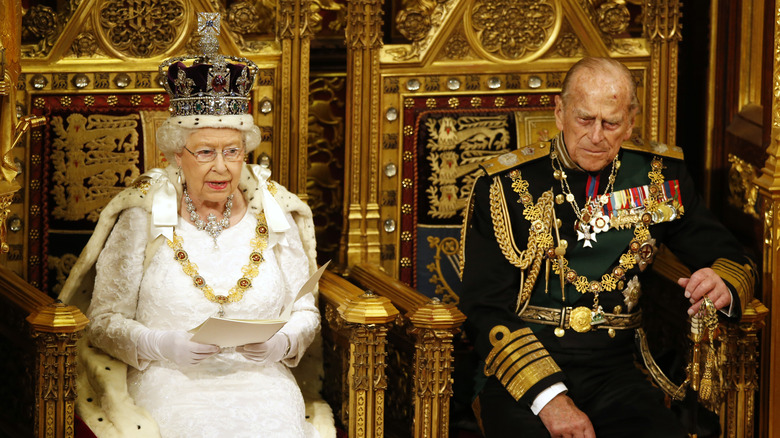 Prince Philip and Queen Elizabeth II