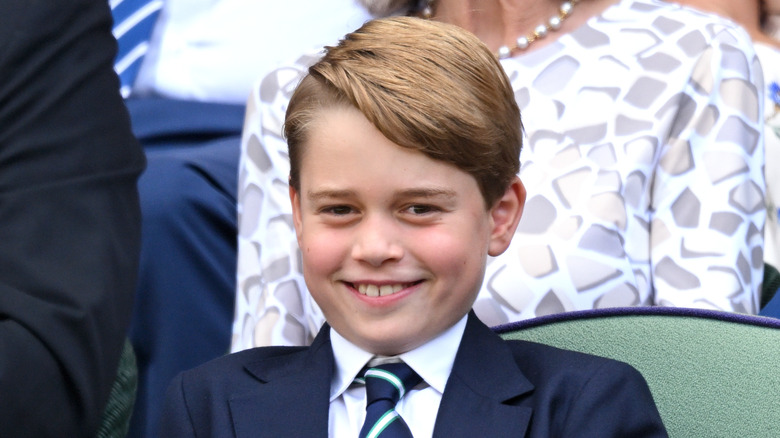 Prince George smiling