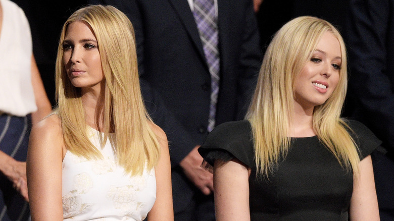 Ivanka Trump with Tiffany Trump